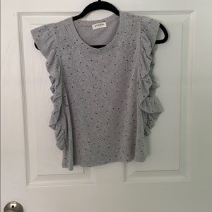Storia grey tee, size S